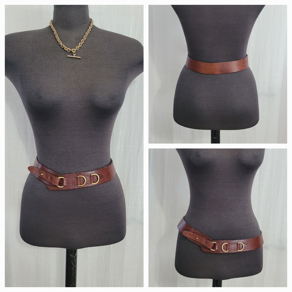 Brown Leather Belt / M